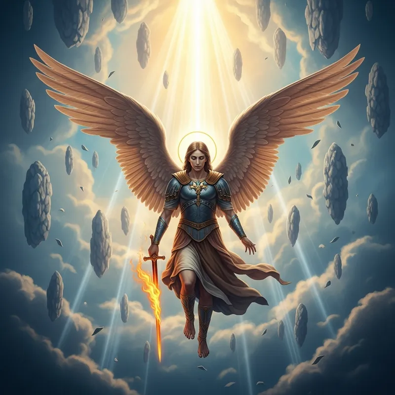 Serafín Angel Image in 1080 Megapixels Resolution