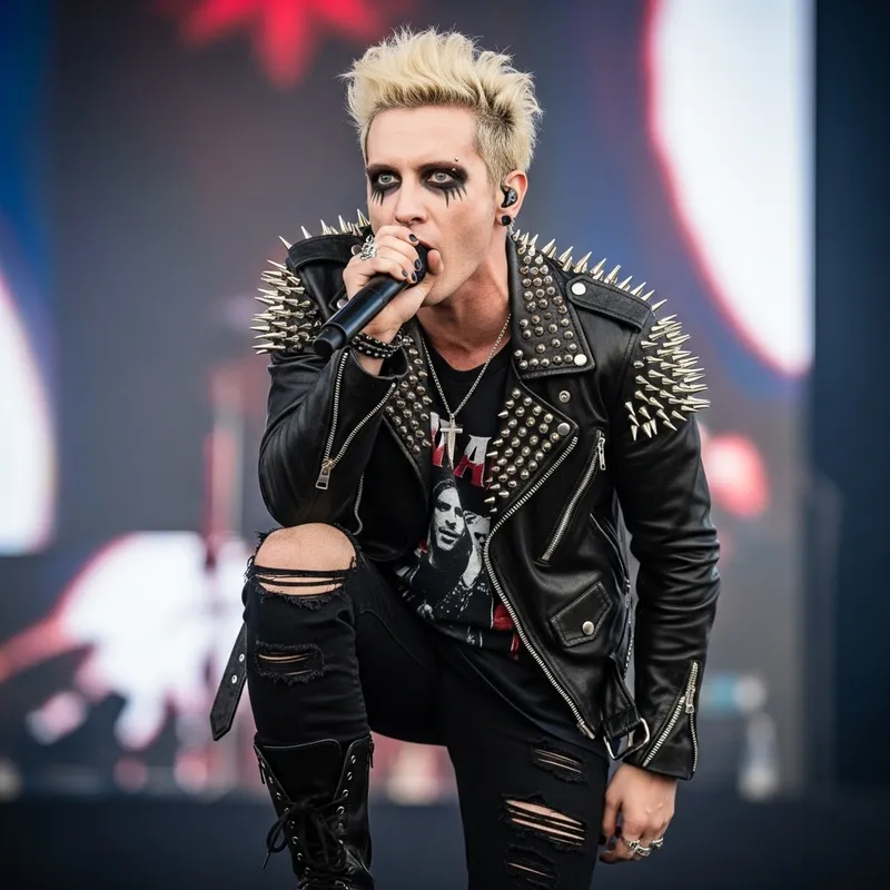 Blonde Rock Band: Resembling Bill Kaulitz