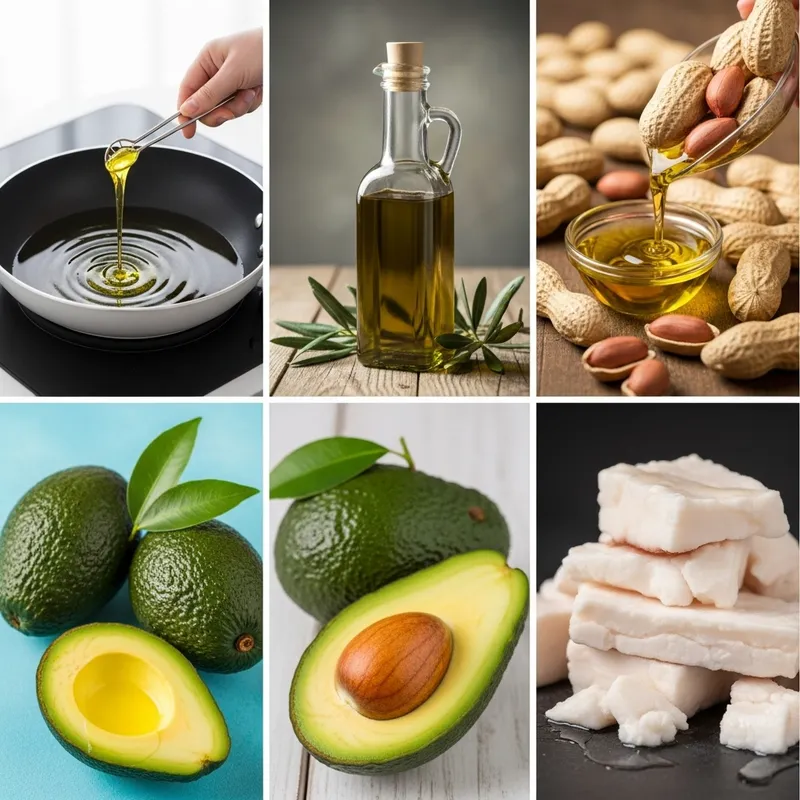 5 Photos of Fats and Oils: Viscosity and Golden Color Showcase