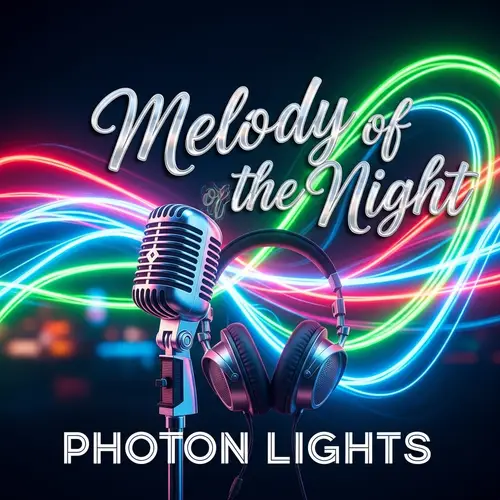 Melody of the Night by Photon Lights | Album Cover Design