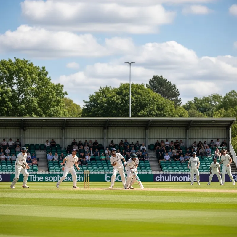 Exciting Cricket Game with Diverse Players | Thrilling Match Experience