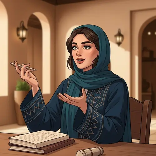 Captivating Arab Woman Storyteller | Traditional Tales