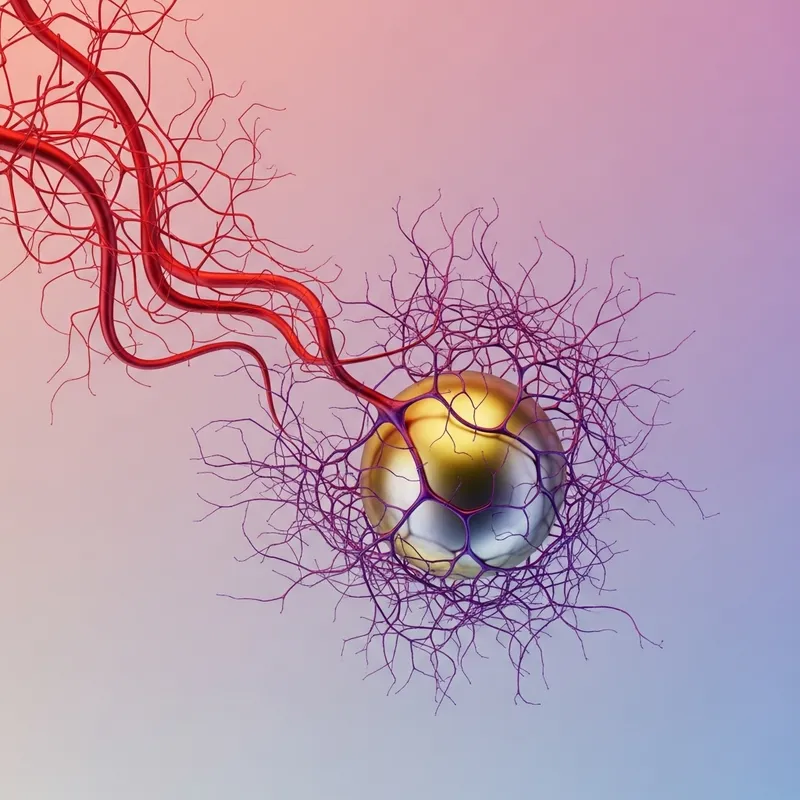 Endometriosis and Fertility Abstract Art