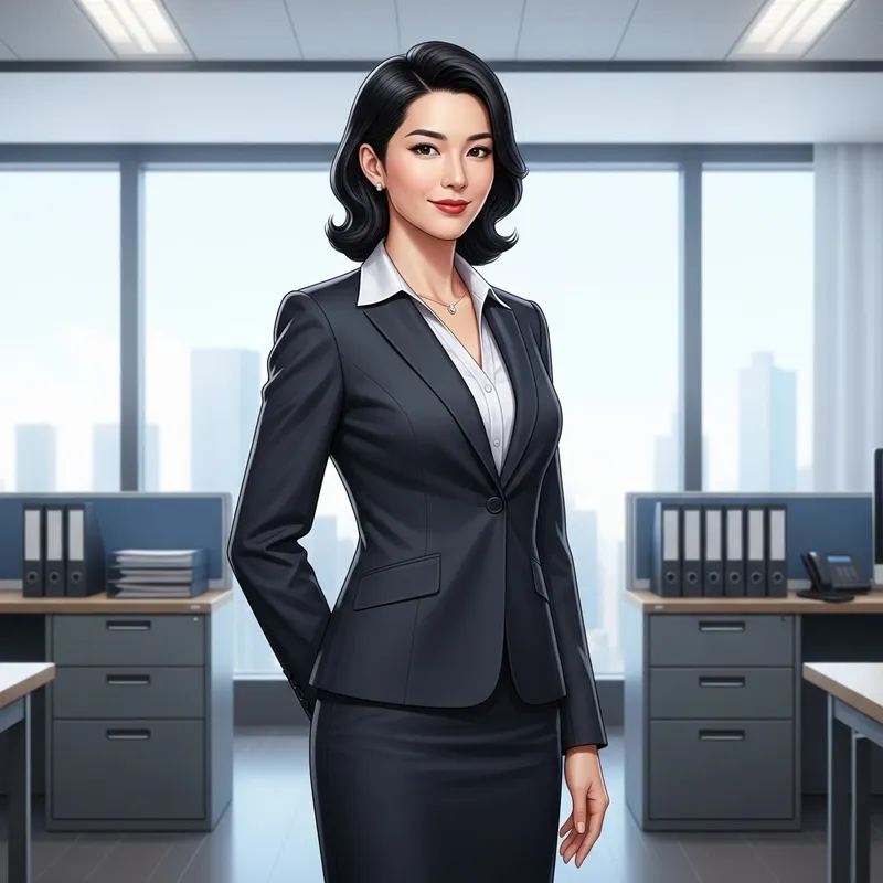 Professional Asian Business Woman
