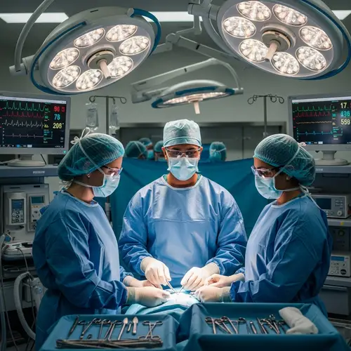 Diverse Surgical Team in Operation Theatre | Hospital Scene
