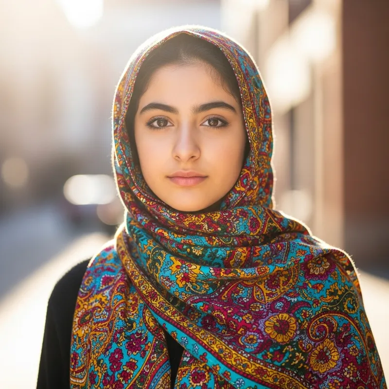 Stylish Girl in Hijab | Embracing Cultural Diversity