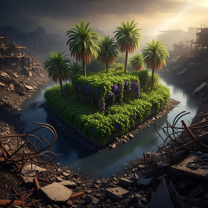 Paradise Lost: Charred Rivers and Ruined Landscape