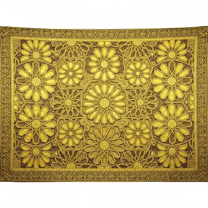 Intricate Gold Islamic Geometric Patterns | Masterful Craftsmanship