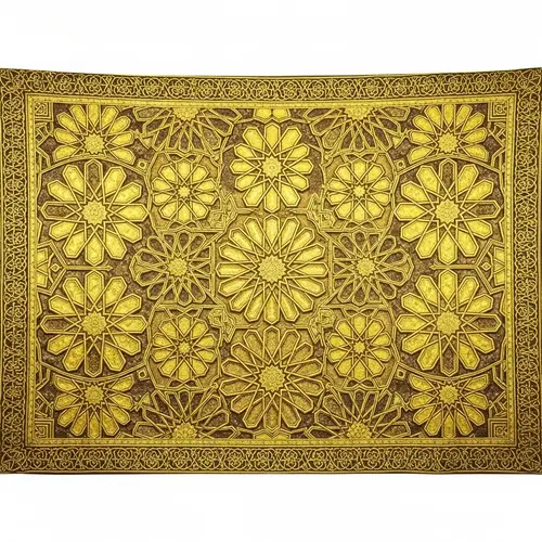 Gold Islamic Geometric Patterns | Traditional Islamic Art