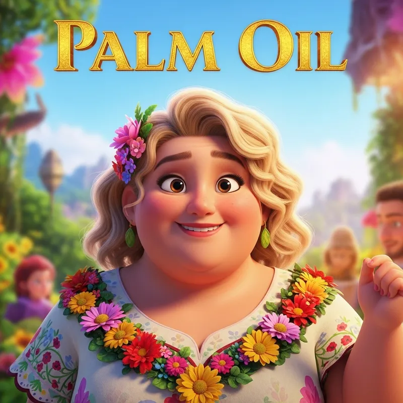 Palming Adventure: Animated Film with Blonde Protagonist