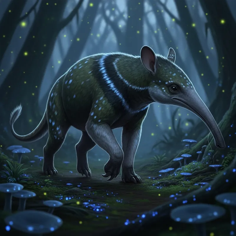 Female Quadrupedal Creature with Long Nose