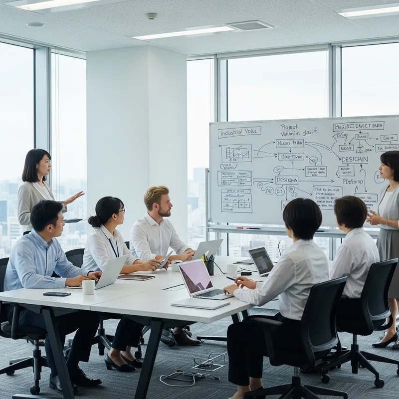 Dynamic Project Planning Office in Tokyo