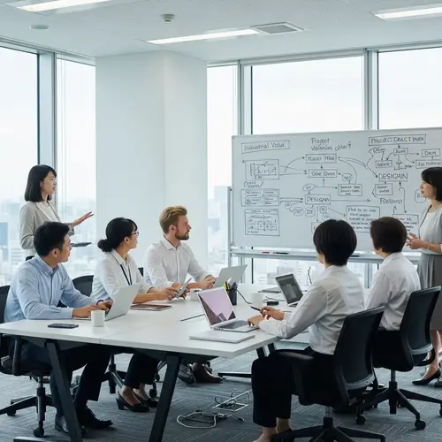 Dynamic Project Planning Office in Tokyo