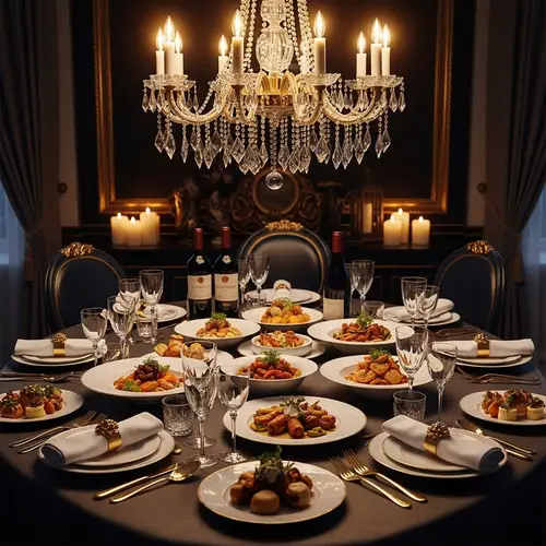 Lavish Dinner Worth 10000 PLN - Gourmet Experience