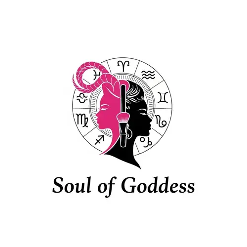 Empowered Femininity: Soul of Goddess Logo Design
