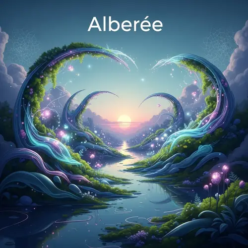 Alberee - Dreamy Abstract Concept in Serene Colors