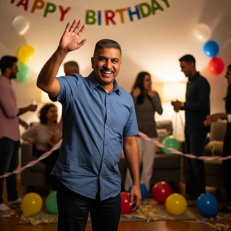 Madan Kumar Singh - Friendly Smiles and Greetings