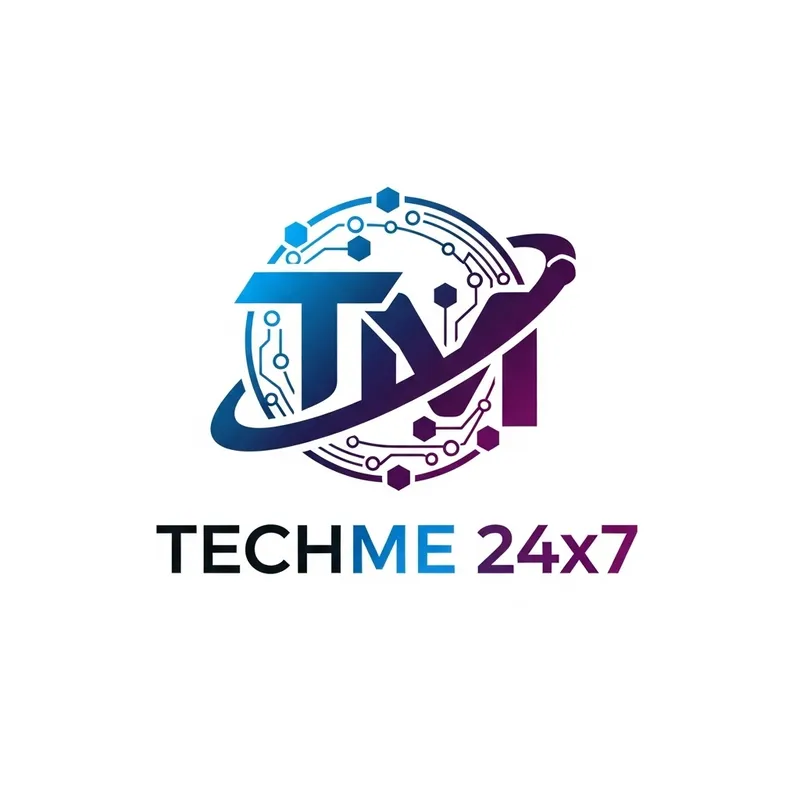 Techme 24X7 Logo Design | Modern & Innovative