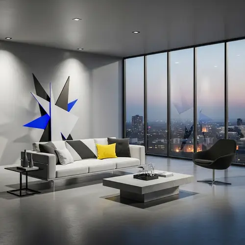 Modern and Sleek Design Aesthetic - Contemporary Style with a Futuristic Flair