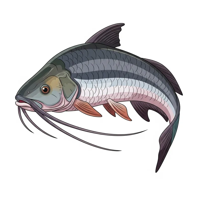 Stylized Piraiba Fish Vector Art Stylized Piraiba Fish Vector Art