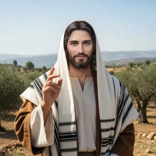 Historically Accurate Depiction of Jewish Jesus in First Century Attire