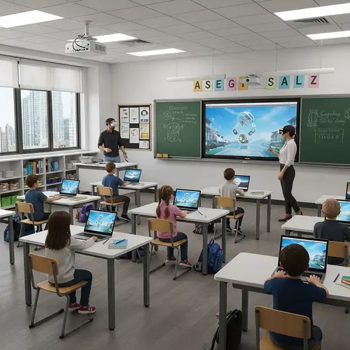 Futuristic Classrooms of 2060: Immersive Technology in Education