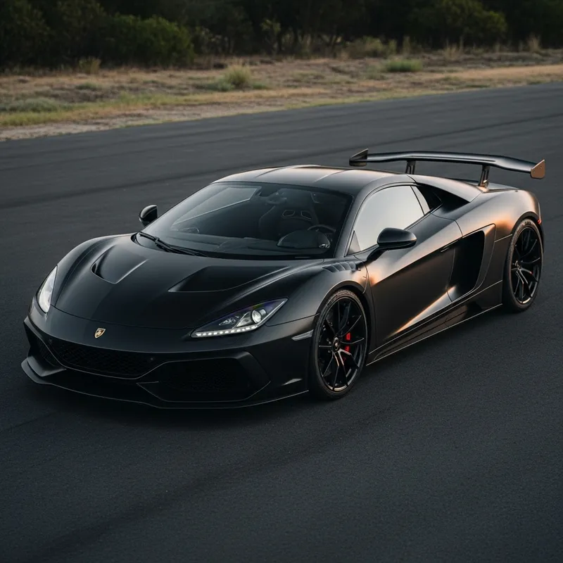 Badman Sports Car - Sleek and Powerful Design