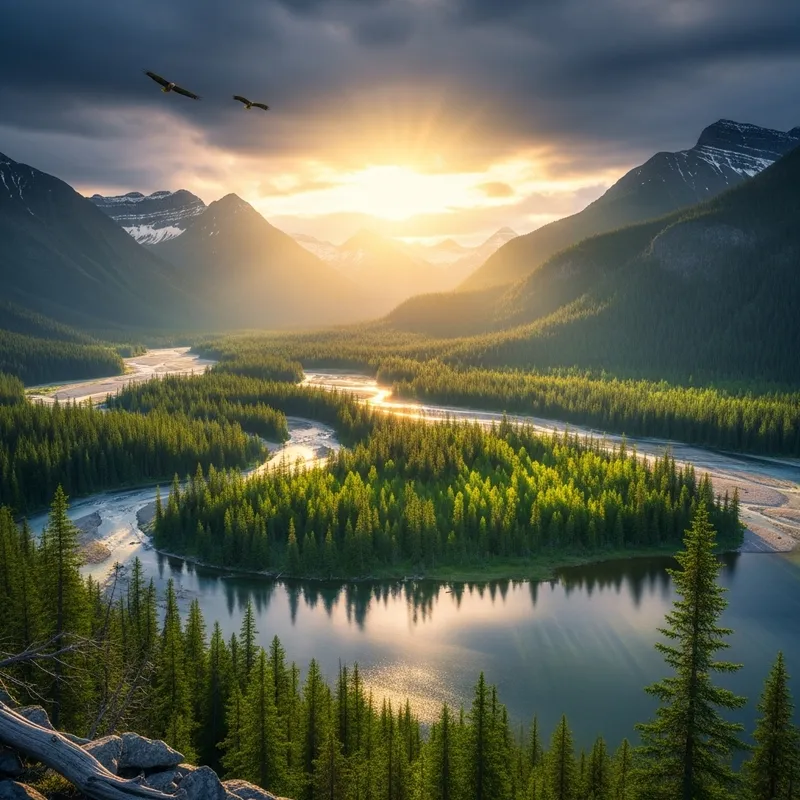 Majestic Nature Scene - Beauty and Tranquility Captured