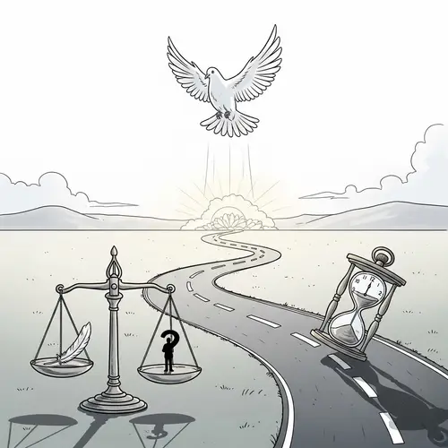 Thought-Provoking Cartoon on Abortion in Spanish