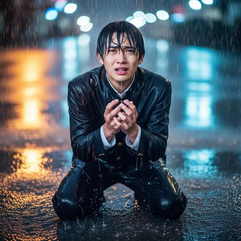 Mingyu Begging in the Rain: High School Emotion Mingyu Begging in the Rain: High School Emotion