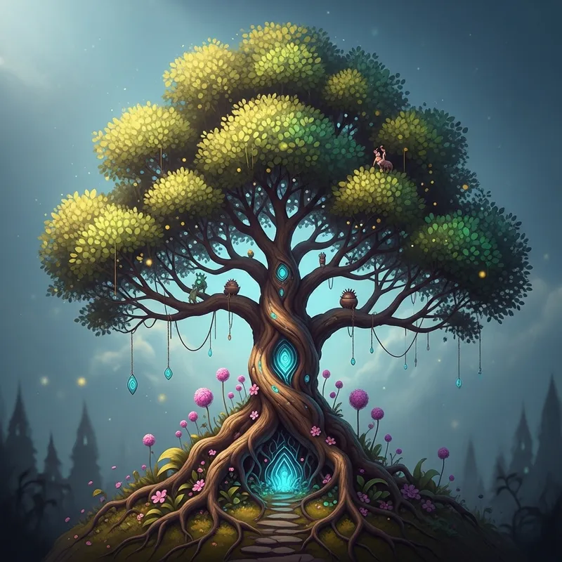 Enchanting Magical Tree | Arboreal Magic