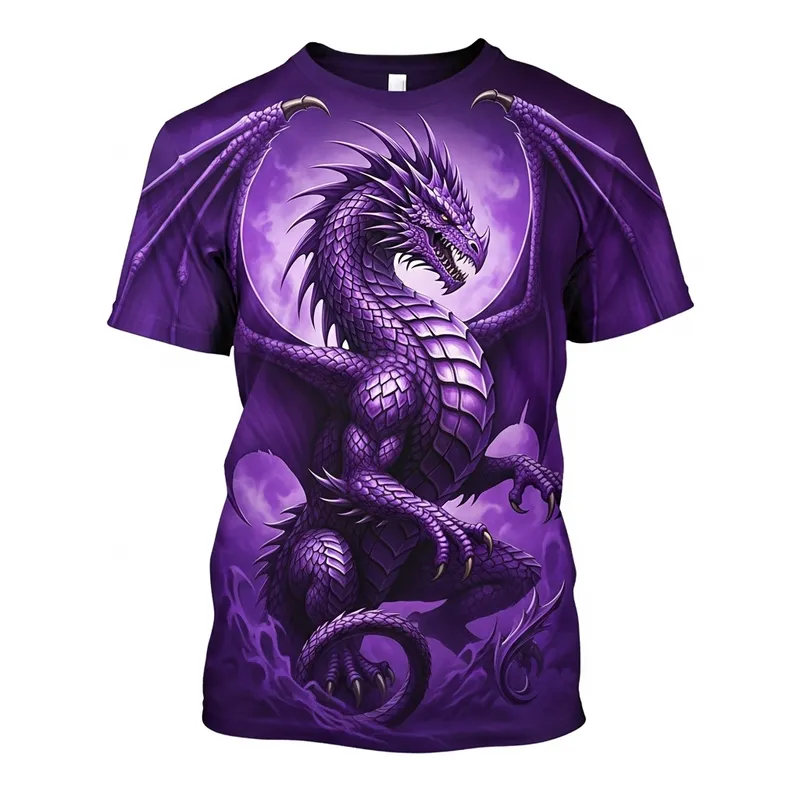Violet Dragon Sublimation T-Shirt Design Violet Dragon Sublimation T-Shirt Design
