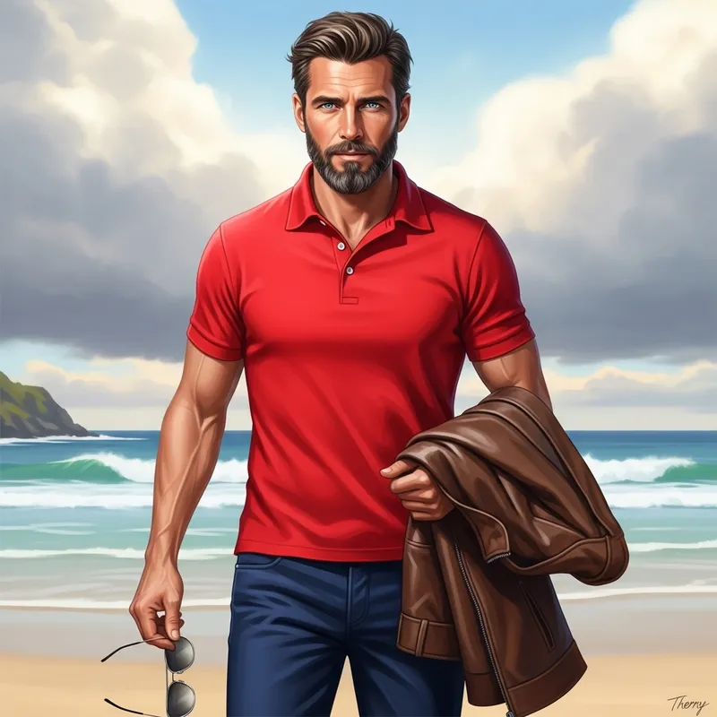 Thierry - Realistic Digital Portrait