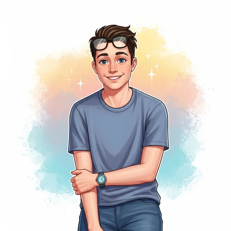 Radiant Human Portrait: Capturing Quirky Charm Radiant Human Portrait: Capturing Quirky Charm