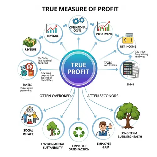 True Measure of Profit: Creative Graphic Organizer