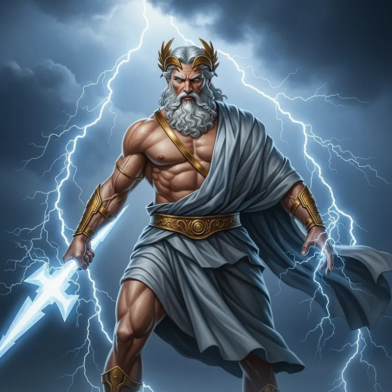 Legendary Zeus: Muscular God of Lightning Legendary Zeus: Muscular God of Lightning
