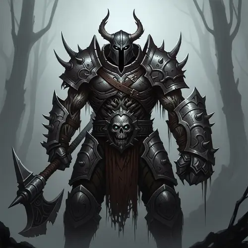 Sion - Imposing Fallen Warrior of Cold Iron