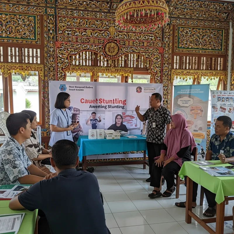 Stunting Awareness Improvement in Suak Ribee, Traditional Style