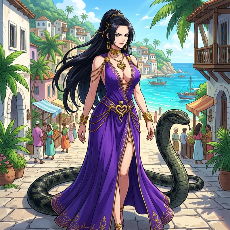 Boa Hancock: Queen of Charismatic Strength Boa Hancock: Queen of Charismatic Strength