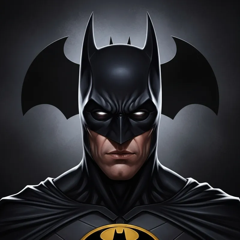 Hyper-Realistic Batman Portrait | Capturing Vigilante Essence Hyper-Realistic Batman Portrait | Capturing Vigilante Essence