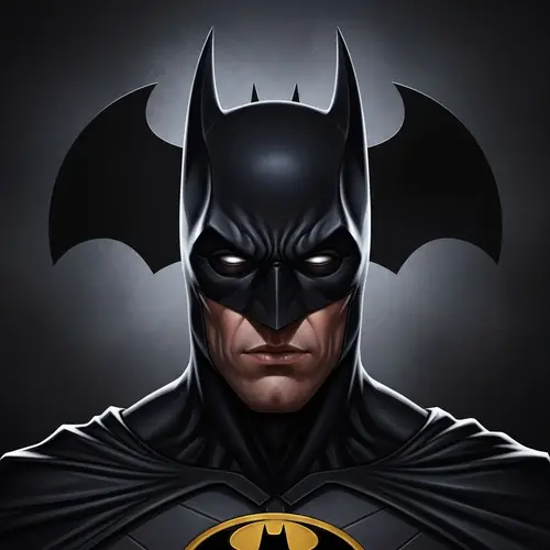 Hyper-Realistic Batman Portrait | Comic Book Style Art