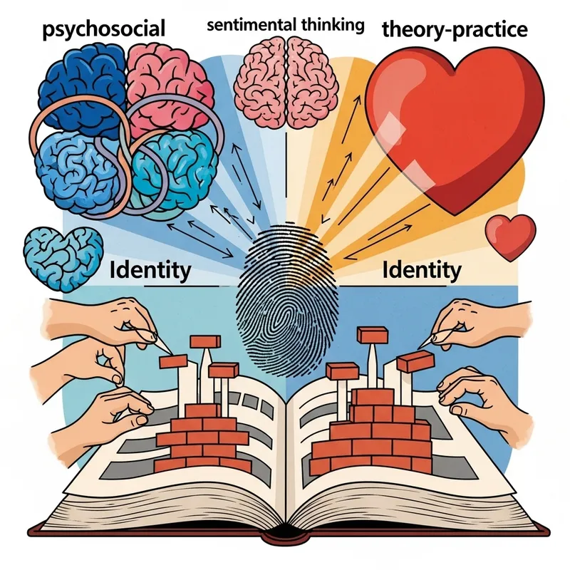 Psicosocial Identity Theory: Connection of Concepts Visualization Psicosocial Identity Theory: Connection of Concepts Visualization