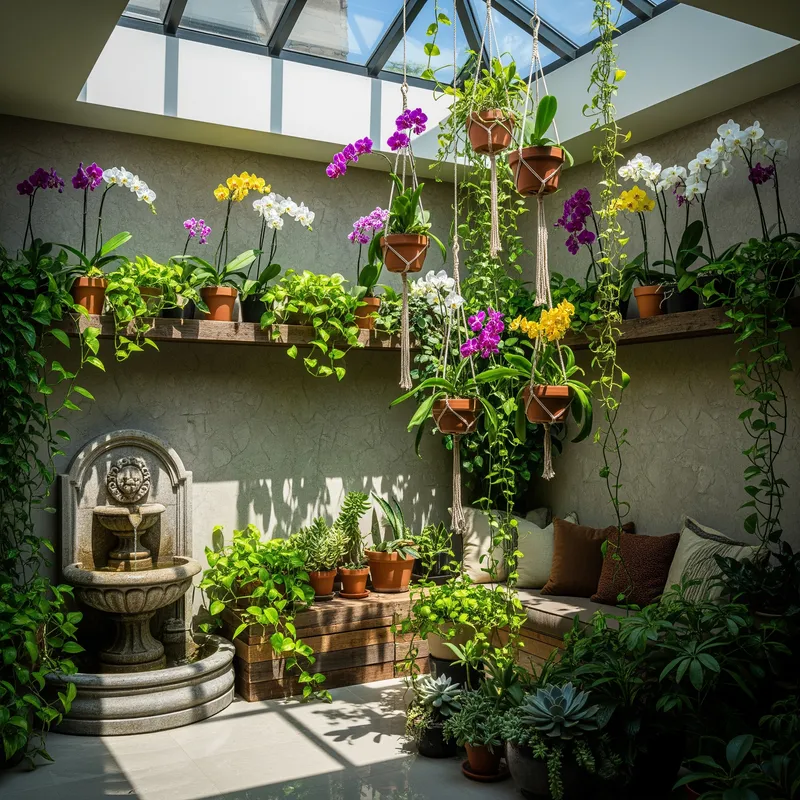 Lush Indoor Gardens: A Serene Escape