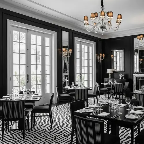 Sophisticated Art Deco Dining Room Design