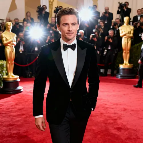 Celebrity Glamour on the Oscars Red Carpet