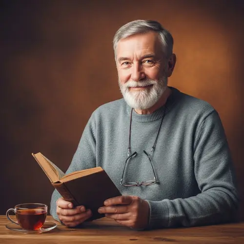 Meet Uncle Aú: The Charming Elderly Man with a Love for Literature