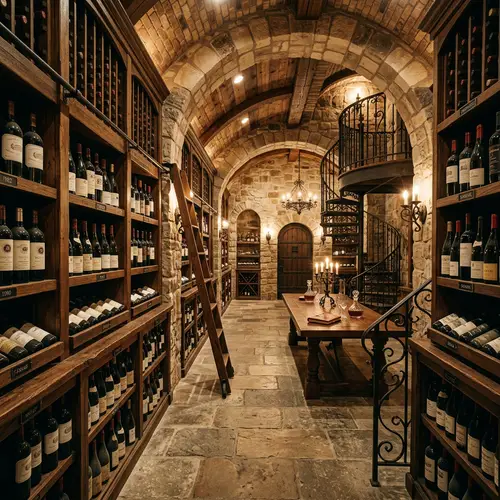 Elegant Rustic Wine Cellar Design Ideas