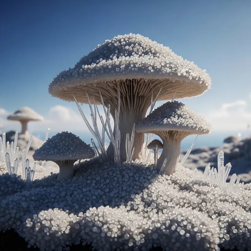 Scary Eldritch Sugar Fungus: Mystique & Beauty Scary Eldritch Sugar Fungus: Mystique & Beauty