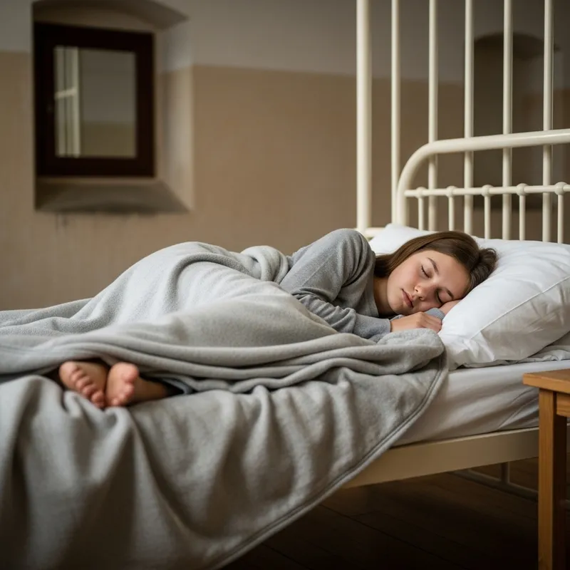 Innocence Captured: 14-Year-Old Girl Sleeping in a Unique Setting Innocence Captured: 14-Year-Old Girl Sleeping in a Unique Setting