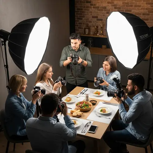 Photography Class on Food Lighting Techniques